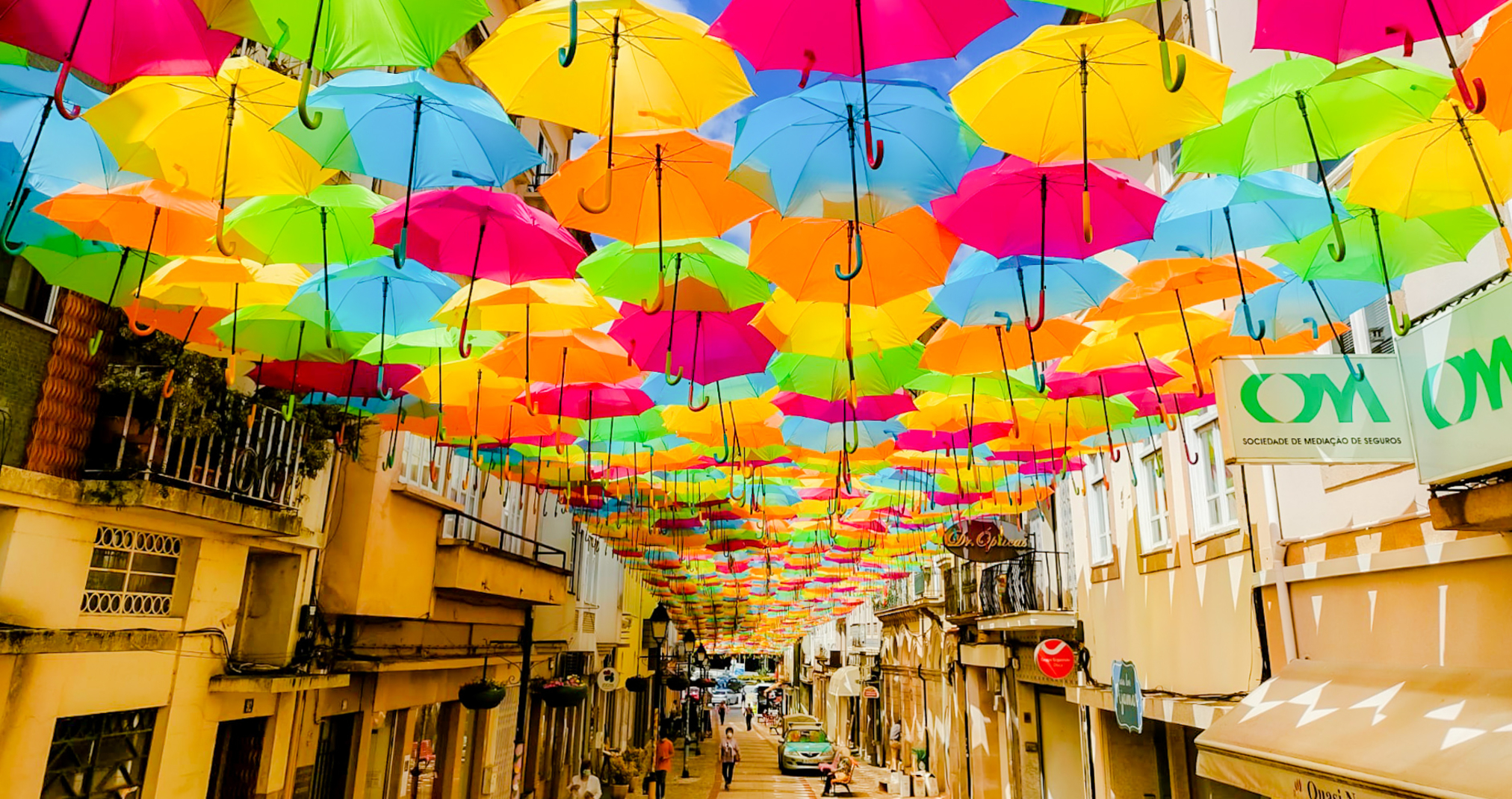 umbrella street
